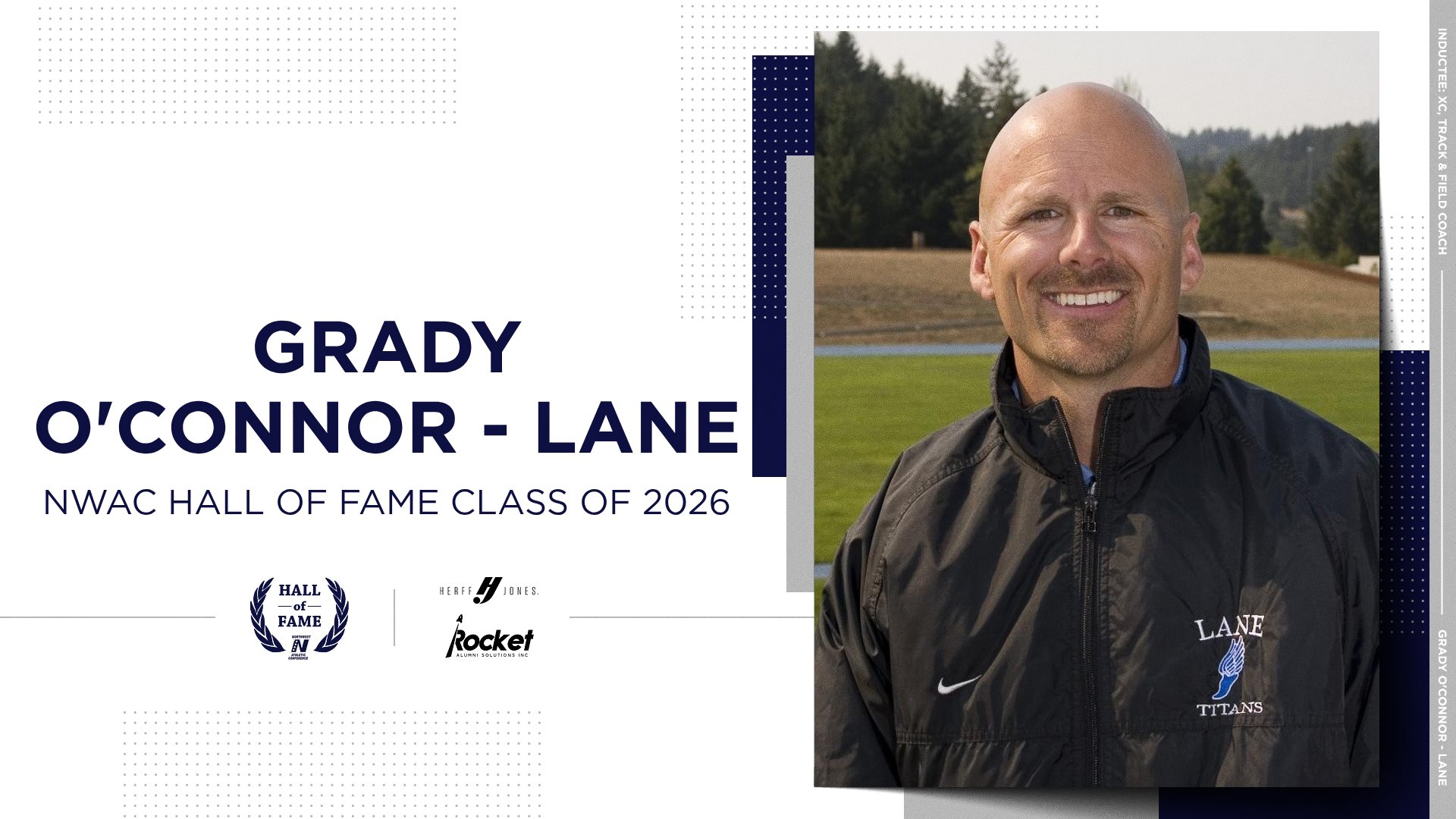 2026 NWAC Hall of Fame Inductee: Grady O&rsquo;Connor, Lane Community College, Men&rsquo;s Cross Country and Track &amp; Field Coach